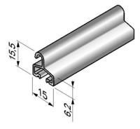 ALUTECH ES/77: Профиль концевой ES/77 (цв. 104) фотография