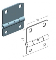 ALUTECH:  401910000 - Петля промежуточная  IH110 фотография